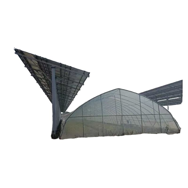 High Quality Large Commercial Greenhouse Square Plastic Agricultural Plant Growth Tunnel Galvanized Steel Frame Greenhouse Film