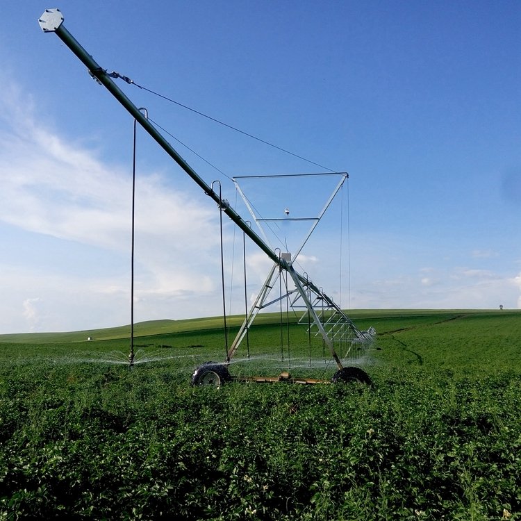 Wholesale Price Automatic Central Pivot Rain Gun Irrigation Machine Shandong New Metal Gearbox Motor Componentry Included