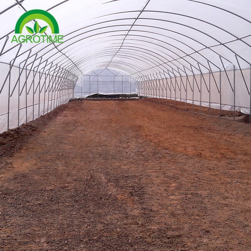 Single-span greenhouse sale with hidroponic and other fodder system optional