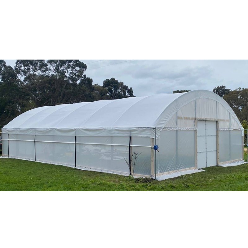Agricultural Greenhouses And Farm tunnel Greenhouse plastic film Cultivation Shed Skeleton tomato greenhouse for sale