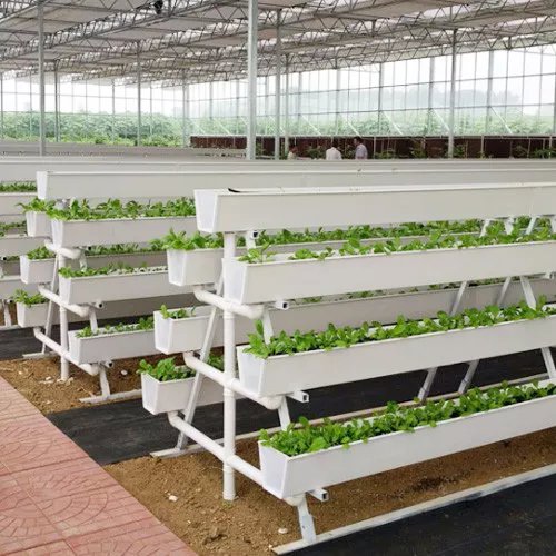 High Quality PVC Gutter Strawberry For Hydroponics System Agricultural Greenhouses in Growing Farming Plant