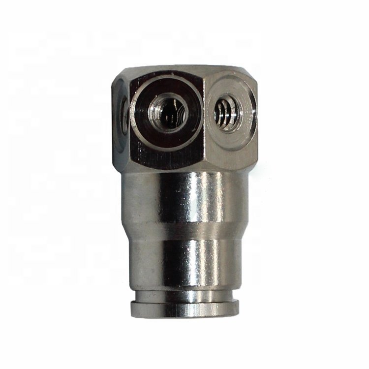 High Quality 6-Sided Brass Mist Nozzles with Nickel Plating for Misting System