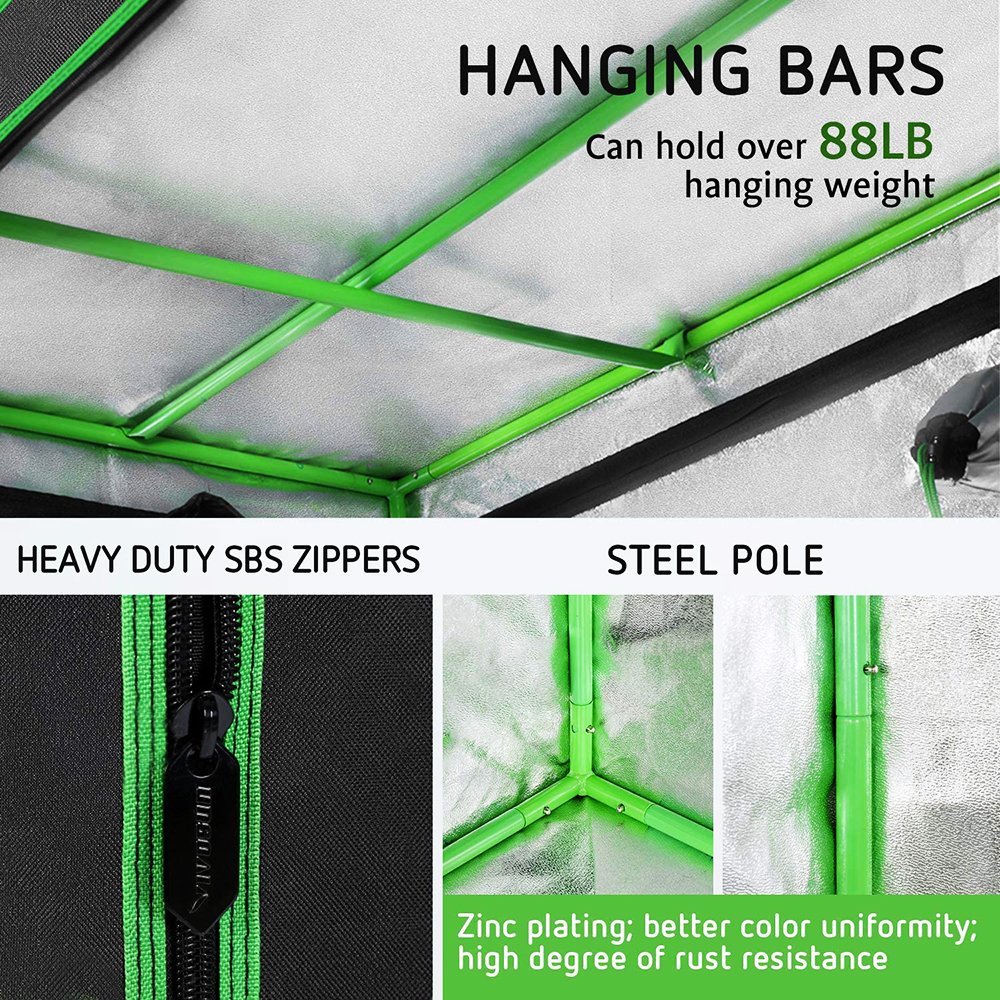 SINOWELL Custom Size Strong Structure Indoor Grow Tent For Plants Grow