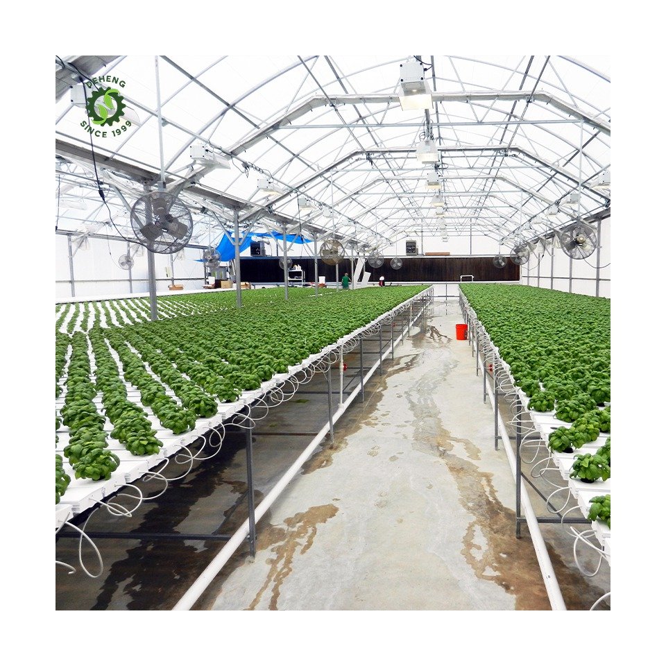 Made China Superior Quality Agricultural Greenhouses Nft Channel Hydroponics System Set Kit Nft Hydroponic In Pvc Pipe