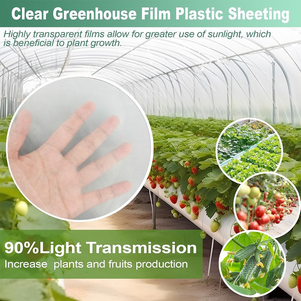 to have a long standing reputation 12 mil woven greenhouse plastic for Vegetable garden