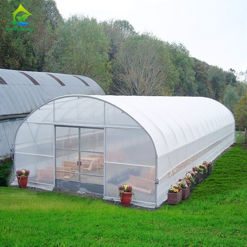 Agricultural Greenhouses And Farm tunnel Greenhouse plastic film Cultivation Shed Skeleton tomato greenhouse for sale
