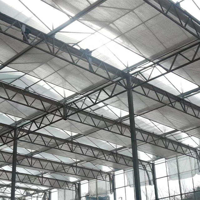 High Efficiency Large Multi-Span Glass Agricultural Greenhouse