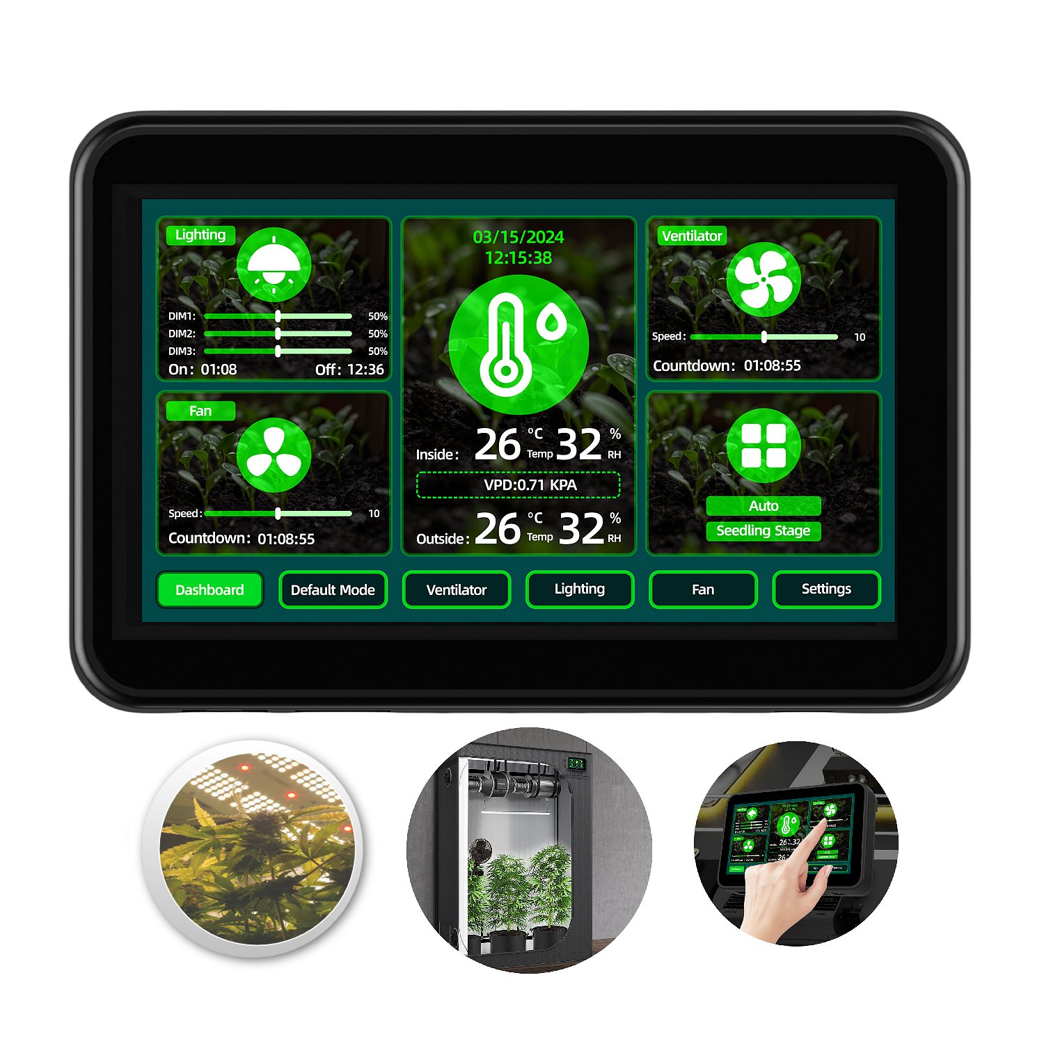 Grow tent kit Wifi grow tent dropshipping OEM Customized Greenhouse Mushroom Hydroponic Plant Grow Kit Indoor Grow Box Tent Kit