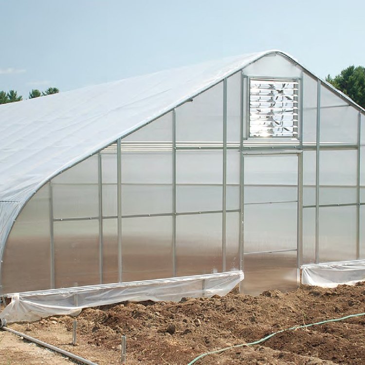 One one Hot sale single span agricultural used commercial greenhouse in America