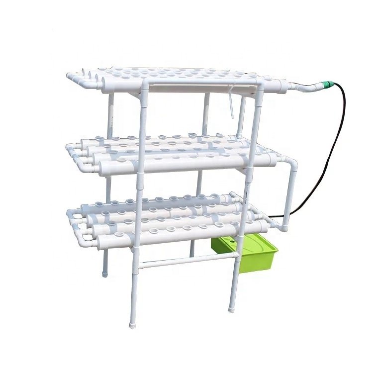 Hydroponics Nft System with 36/54/72/108 holes Small Indoor Hydroponic plant Growing Systems