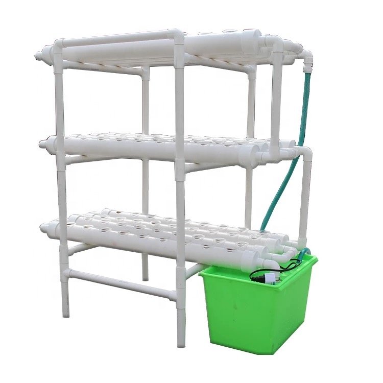 Hydroponics Nft System with 36/54/72/108 holes Small Indoor Hydroponic plant Growing Systems