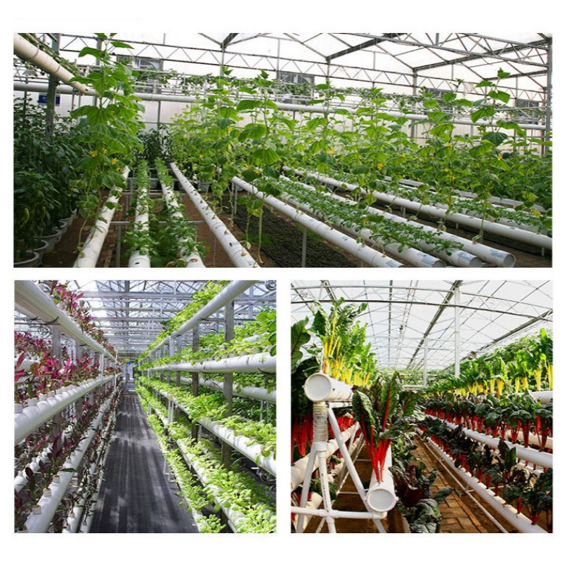 PVC tube for hydroponics nft system hydroponic tube system for farm use