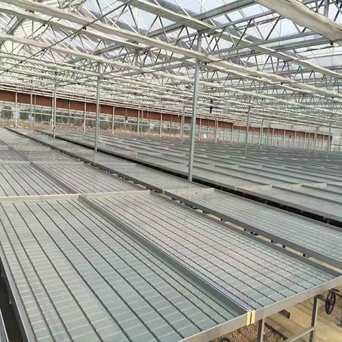 Agricultural Greenhouse Hydroponic 5X10 Indoor Planting Ebb and Flow Rolling Bench Tray Grow Table