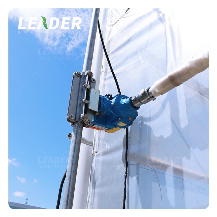 Agricultural plastic film greenhouse ventilation kit vent opener 220v electric controller adapter control box for roll up motor