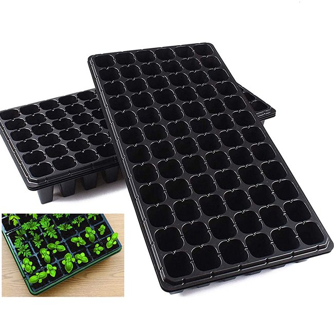 Agriculture greenhouse Seed planting Plastic nursery Tray plant growing pots Seed grow 72 128 200 Cell Seeding tray