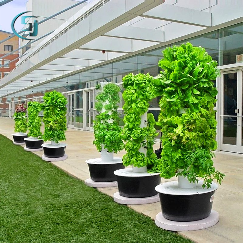 Agricultural greenhouses vertical farming aeroponics system hydroponic grow tower garden vertical hydroponic system