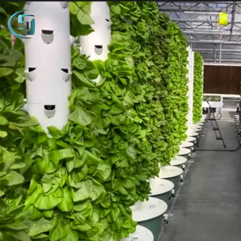 Agricultural greenhouses vertical farming aeroponics system hydroponic grow tower garden vertical hydroponic system