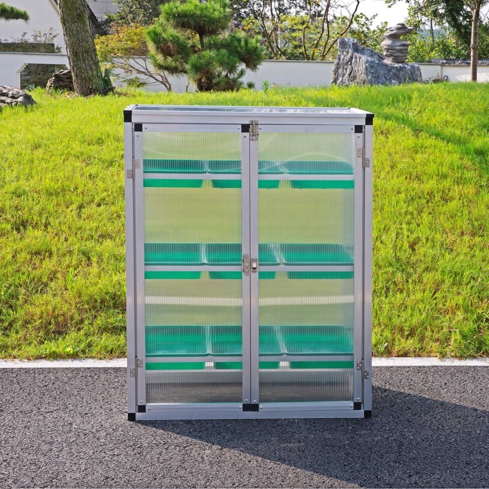 Professional Low cost Agricultural Seed Plant Cultivation Greenhouse with Three Layers