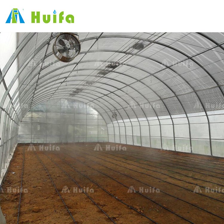 Excellent Strength Polytunnel Frame Greenhouse Complete Set House Plastic Muti-span Green PE Film Large Hot Galvanized Steel