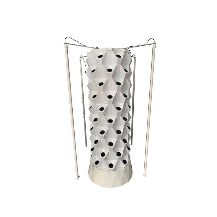 New agricultural greenhouse rotary aeroponic Tower garden vertical hydroponic system for planting