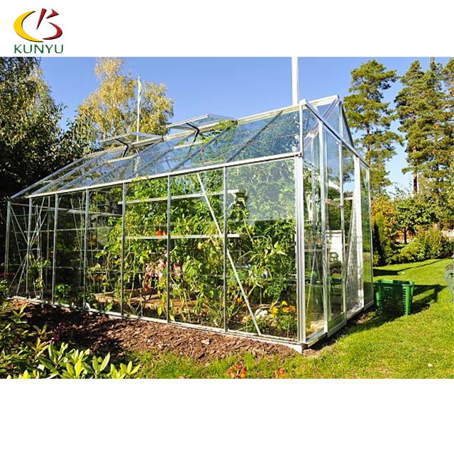 2022 Waterproof Single-Span Agricultural Serre Gazebo One Stop Garden Greenhouses