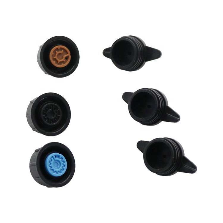 200pcs/Bag 2L 4L 8L Steady Flow Pressure Compensating Dripper Garden Mirco Drip Irrigation System Online Button dripper