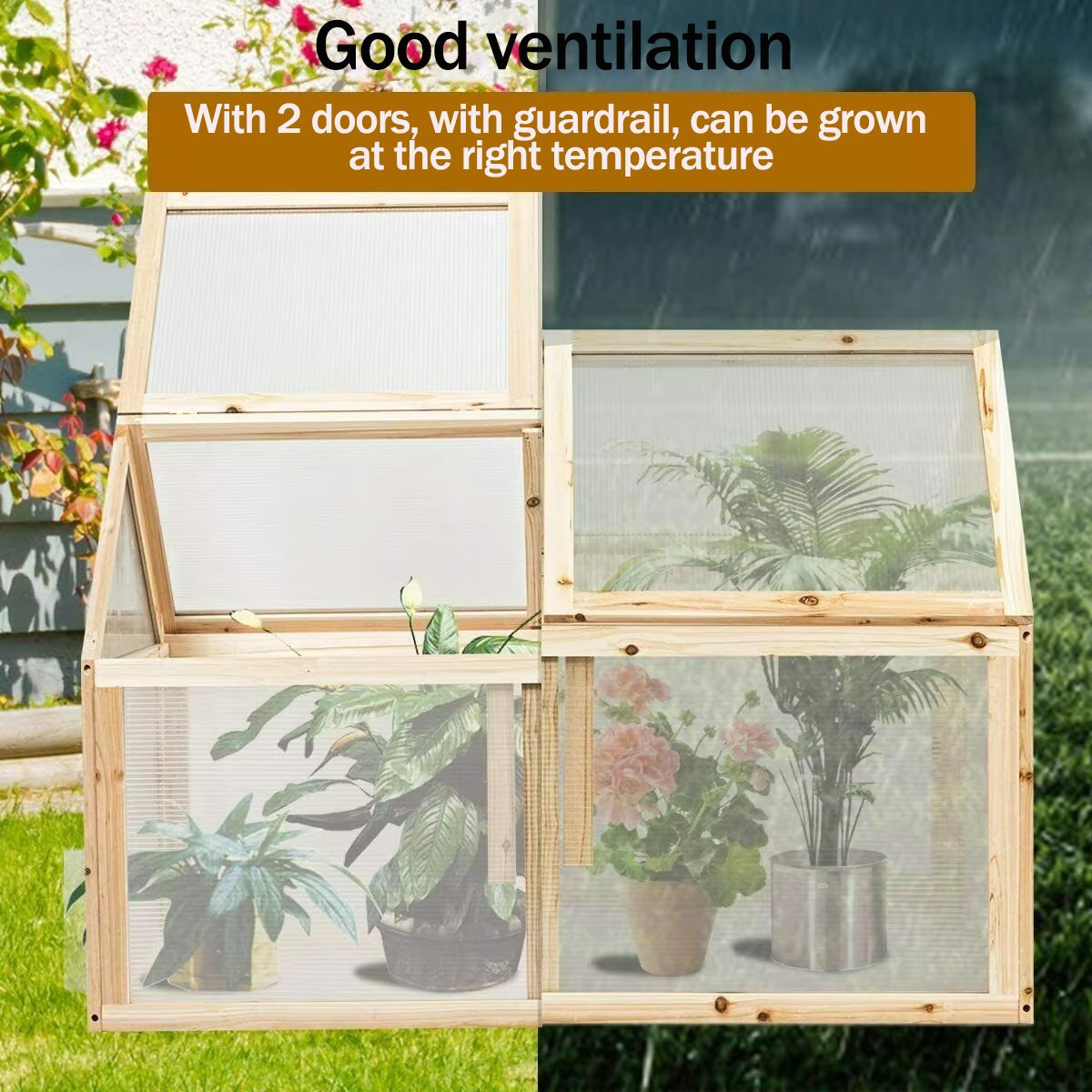 Environment Friendly Agricultural Small Garden Greenhouse for Plant and Vegetable