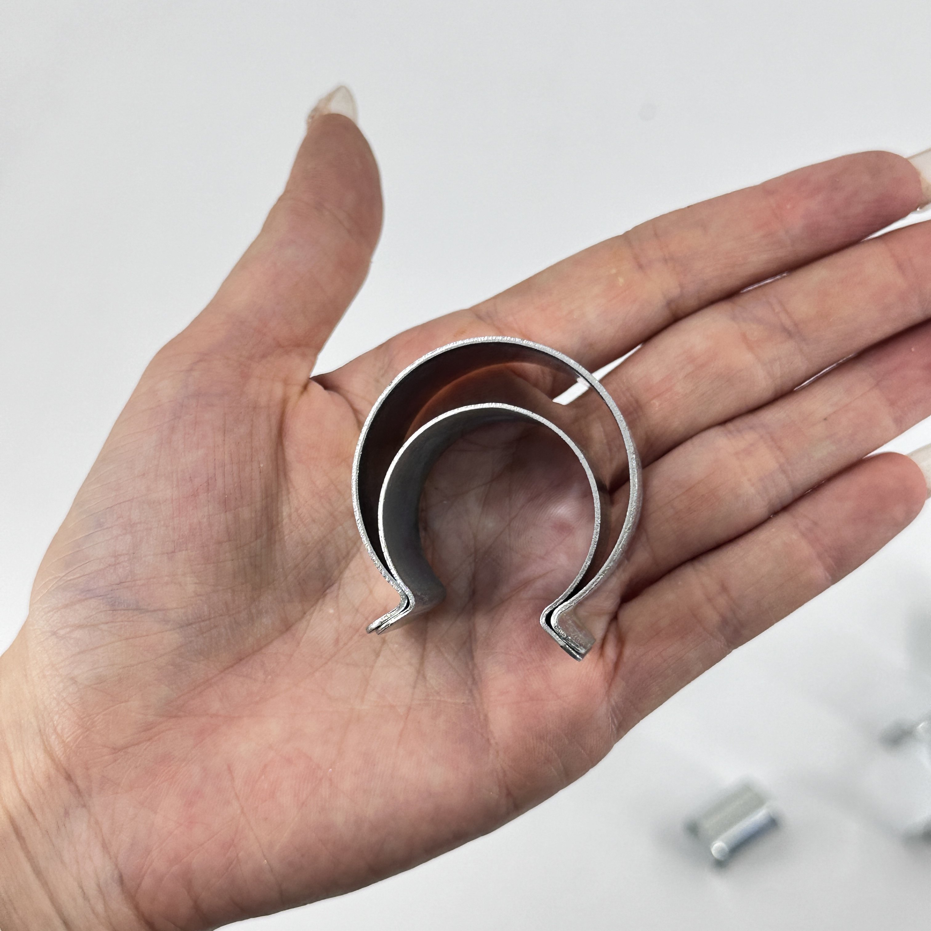 Spring Agriculture Greenhouse Tunnel Clips Film Locking Clip Galvanized Steel C Type Clips Clamps