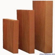Large Wet Wall Evaporative Cooling panels Pad and Fan for Greenhouses Paper Product for Agriculture Greenhouse for Sale