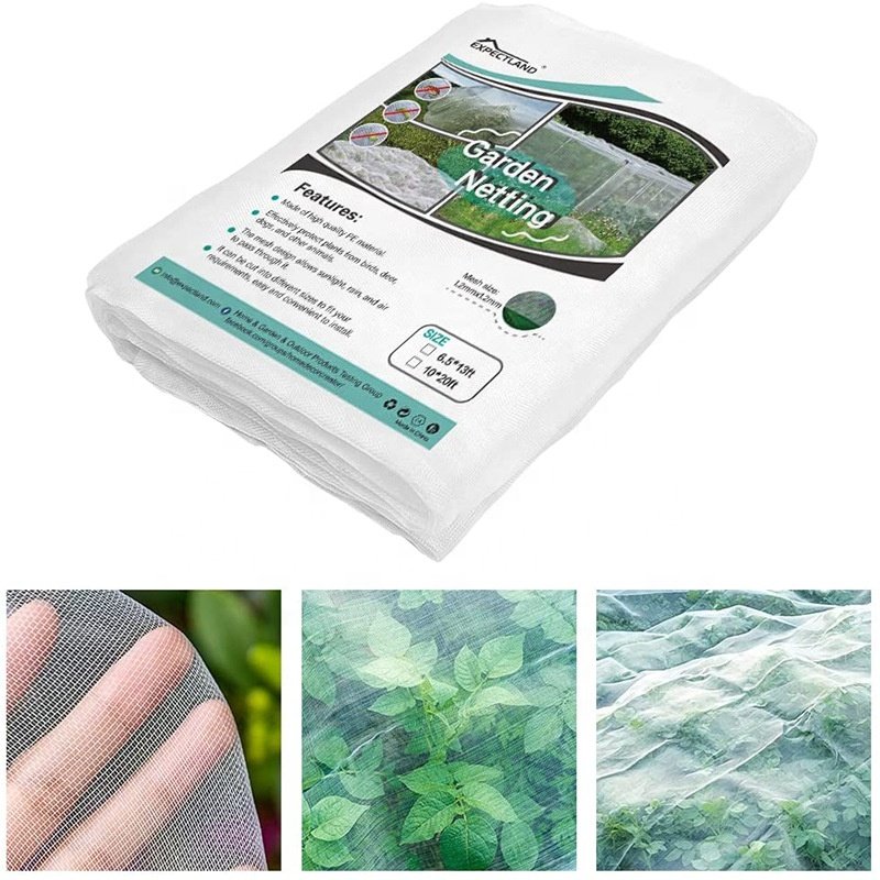 Agricultural Insect Net 25 32 40 50 60 Mesh Anti Insect Mosquito Hail Net For Protecting Greenhouse HDPE net insect proof screen