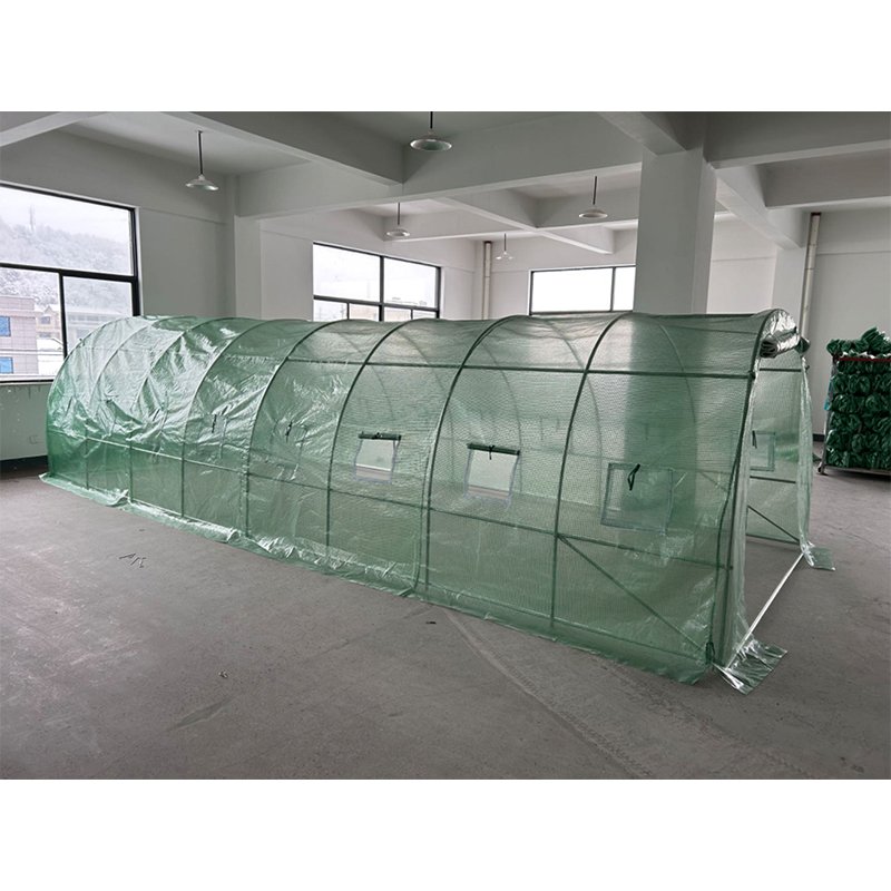 10x3x2m outdoor large polytunnel agricultural greenhouse pe film china manufacturer
