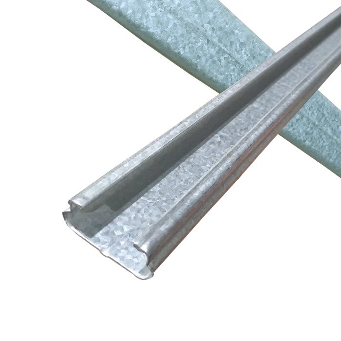 Hot Galvanized Greenhouse Wiggle Wire Film Lock Channel