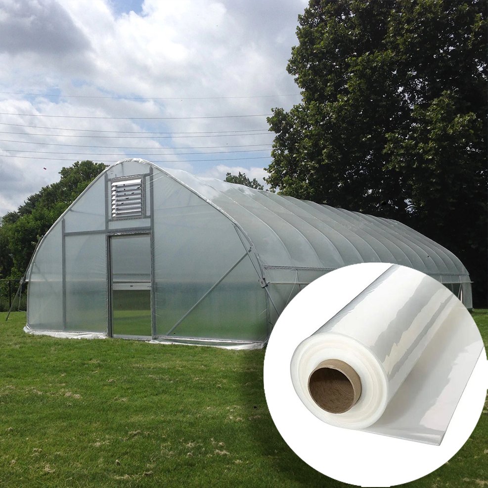 Plastic Film Greenhouse UV Film Plastic Film Agricultural Greenhouse Film for Vegetables/Flowers/Garden