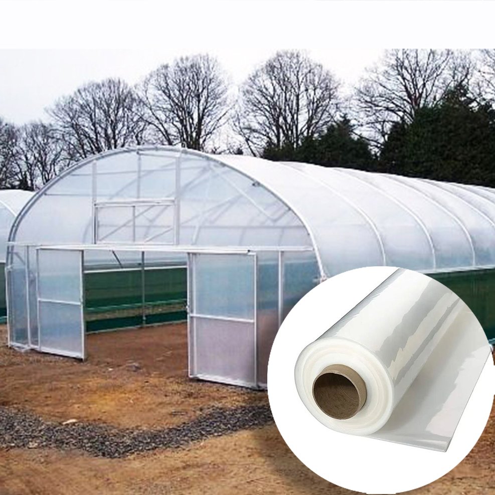 Plastic Film Greenhouse UV Film Plastic Film Agricultural Greenhouse Film for Vegetables/Flowers/Garden