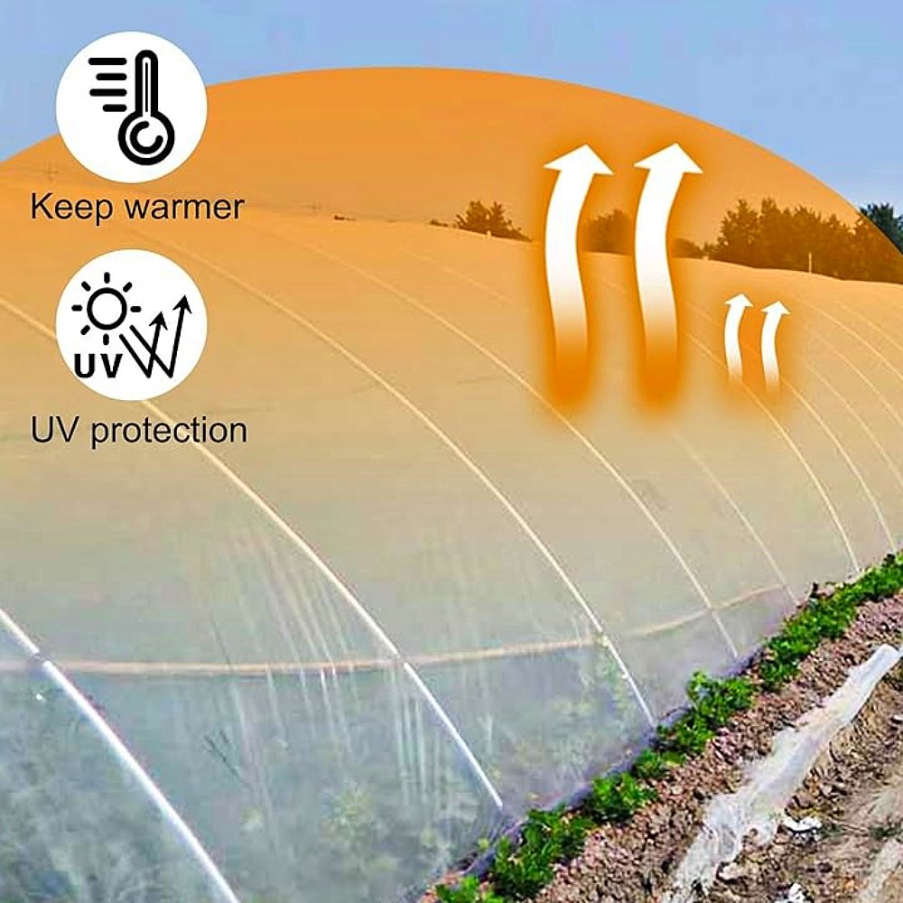 Large Gothic Arch Greenhouse for Pepper Low Cost a Frame Serre Agricole Single Layer PE Steel with Film Material for Agriculture