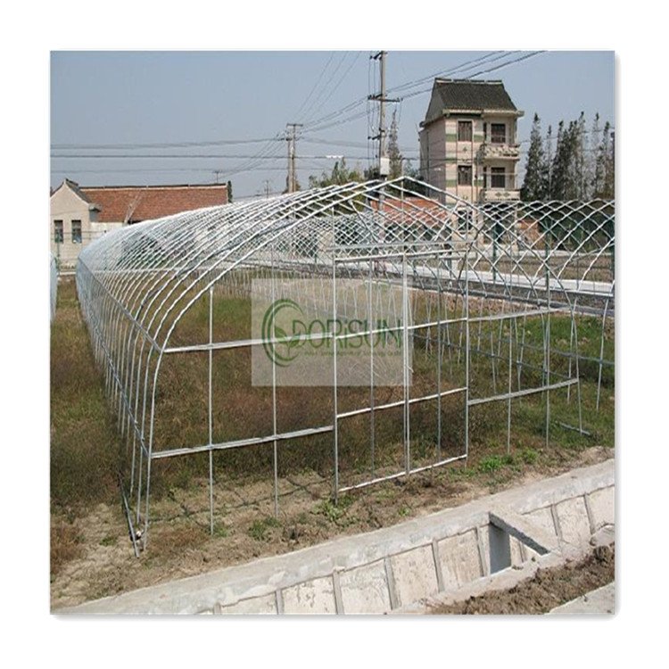 Automated Folding Used Tropical-Large Greenhouse Commercial Anti Uv Structure Large Greenhouse for Orchid
