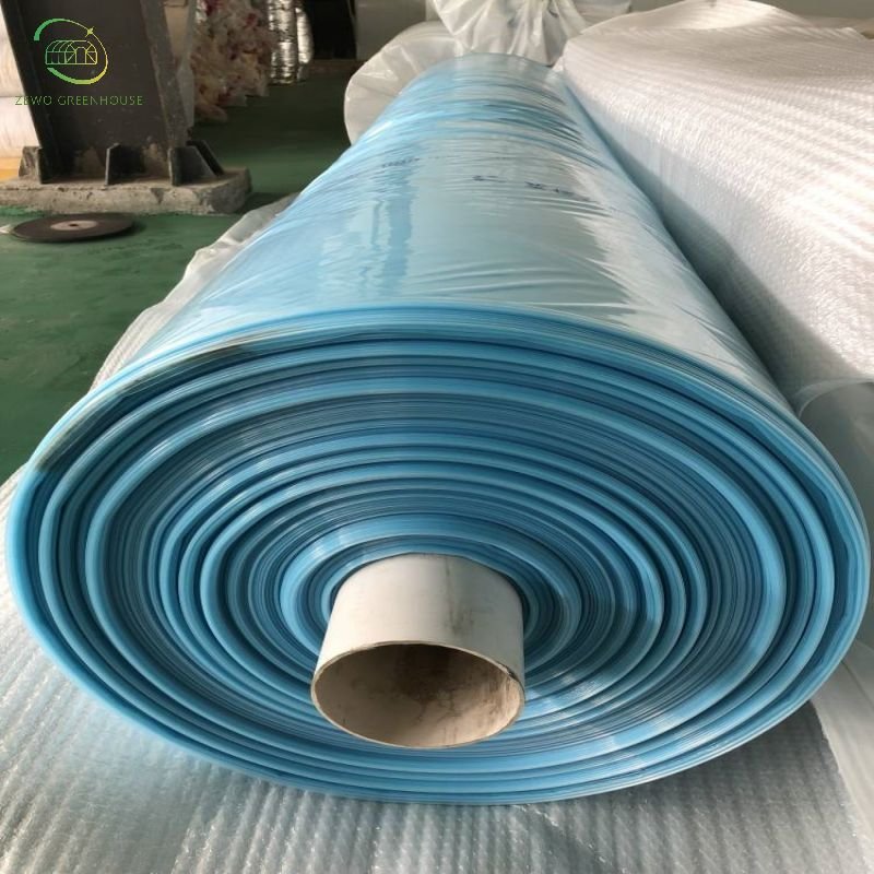 200 micron reinforced woven pe plastic greenhouse film/plastic sheet greenhouse cover/woven greenhouse fabric for aquaculture