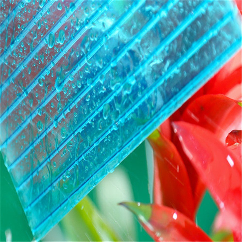 Factory Supplier Hangmei Polycarbonate Corrugated Sheet Shed Roofing Plastic Panel Skylight Greenhouse HS code: 39206100