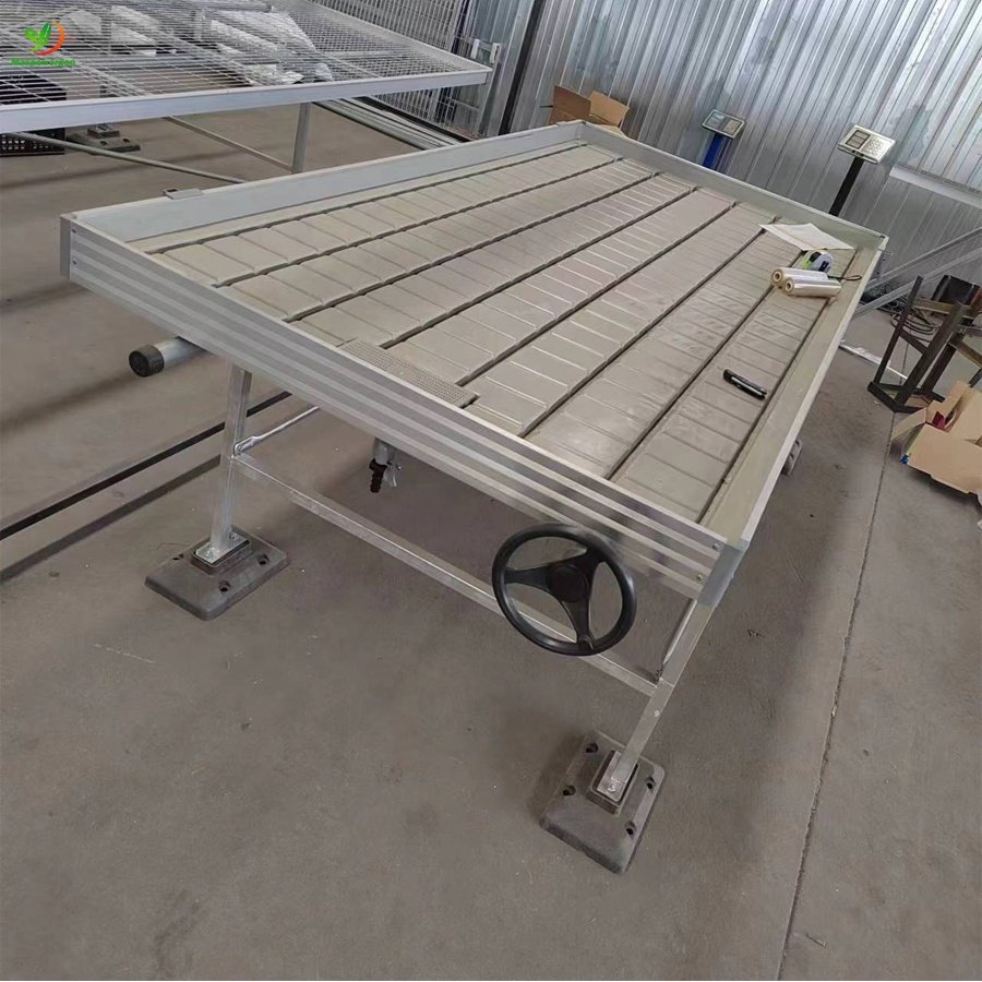 5x5 Rolling benches Ebb and flow table hydroponic grow systems plant nursery bed seed grow tray for sale ,various types