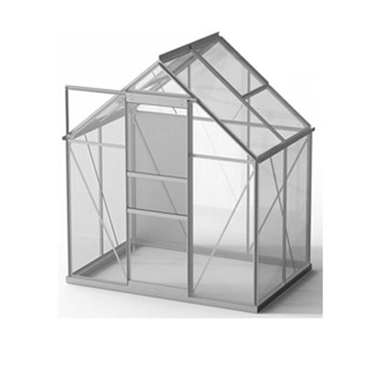 Garden plastic mini outdoor greenhouse with aluminum frame