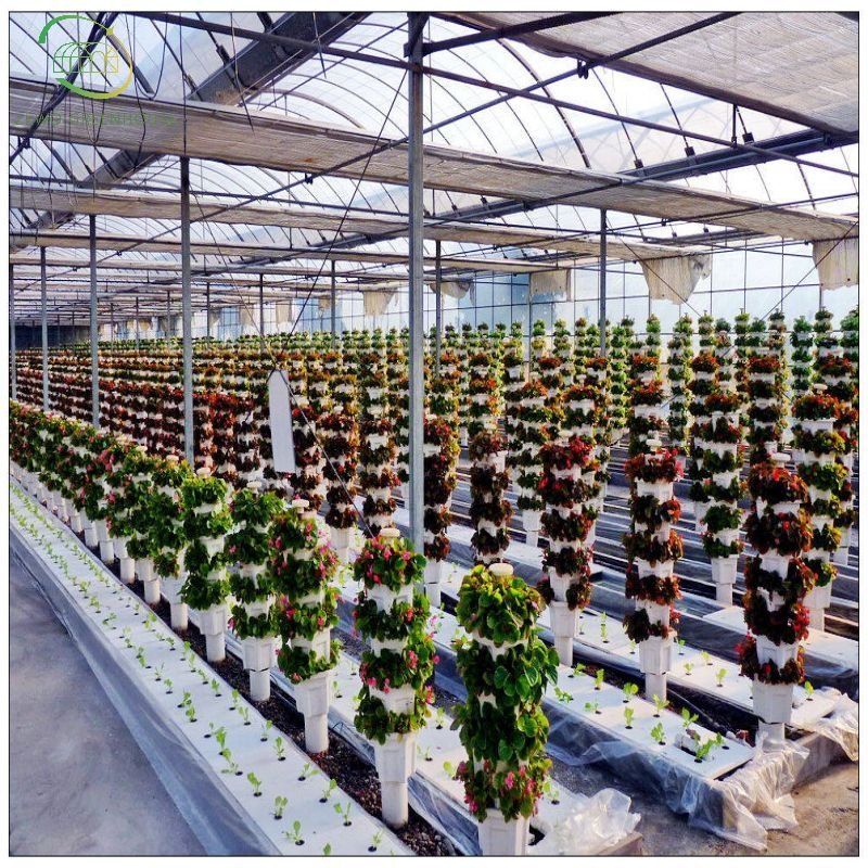 Wholesale Agriculture Greenhouse Accessories Planting nft hydroponic system indoor nft vertical hydroponic system