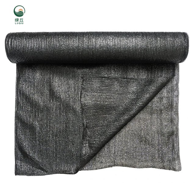 LuQiu new material HDPE semi-shadow black greenhouse sunshade net for agriculture 35%-95% horticultural shade net