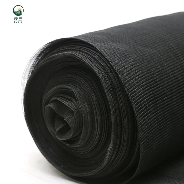 LuQiu new material HDPE semi-shadow black greenhouse sunshade net for agriculture 35%-95% horticultural shade net
