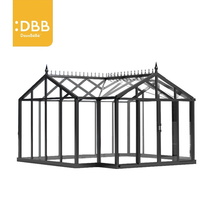 Manufacturer Prefab Greenhouse Agricultural Plant Growth Polycarbonate Sheet Greenhouse