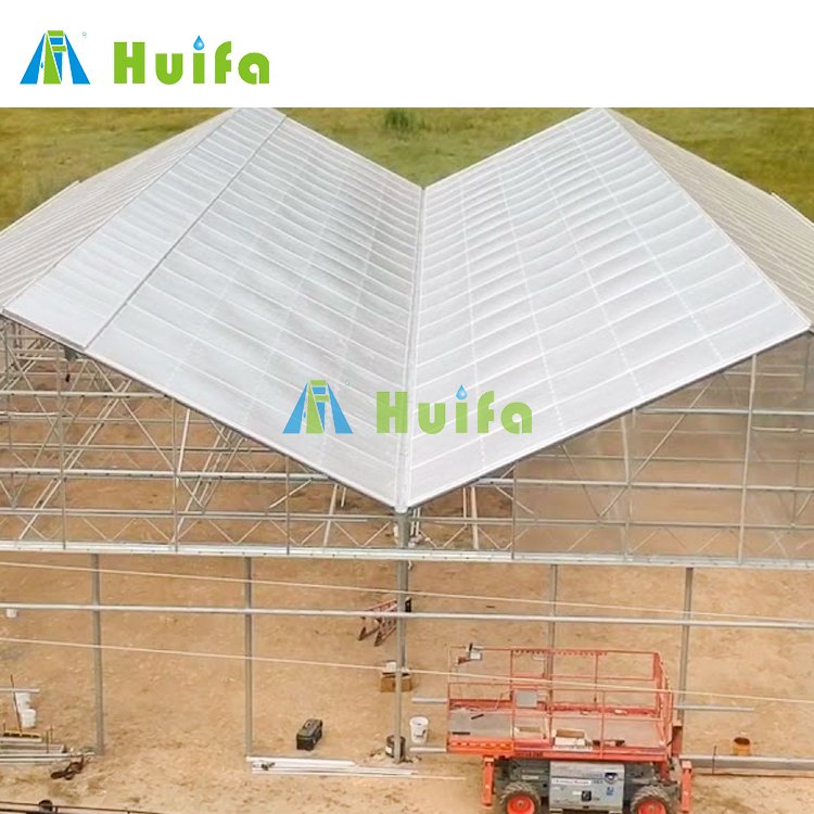 Commercial Light Deprivation Hybrid Frame Automated Blackout Greenhouse Price Agricultural Greenhouses Kit Equipment For Plants