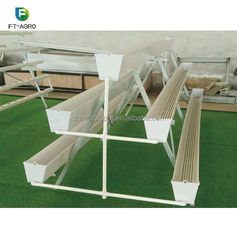 Strawberry hydroponic growing system growing gutter with high quality for sale