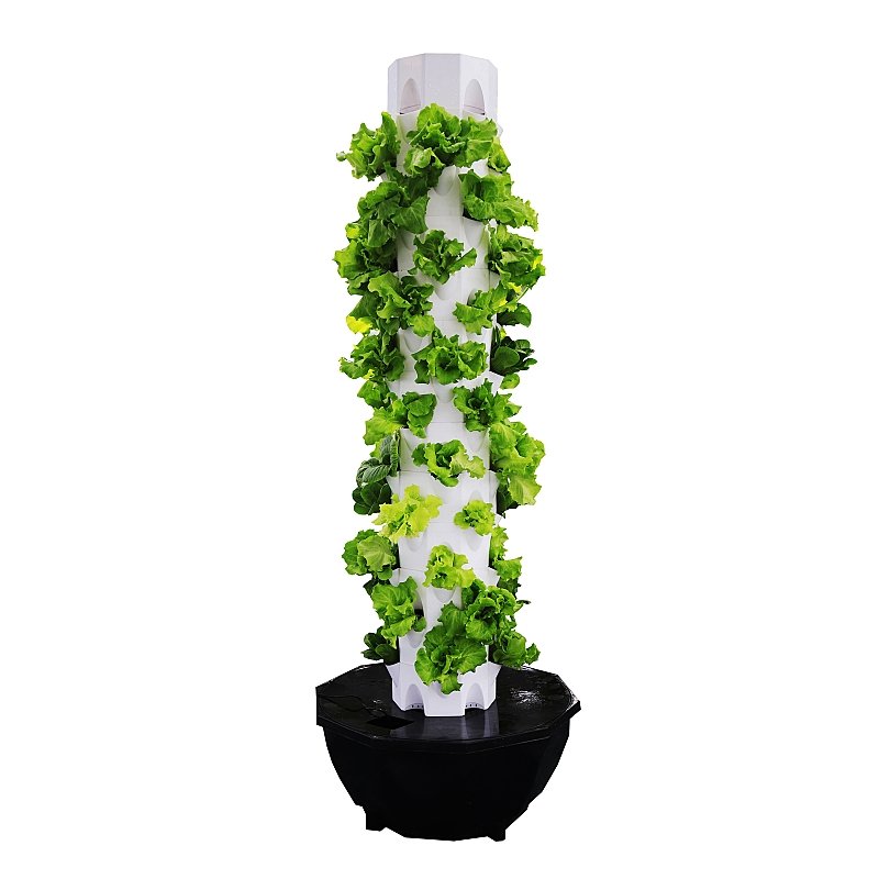 New Indoor Aeroponic Hydroponic Garden System Vertical Pineapple Tower Greenhouse Durable Plastic New Agricultural Greenhouse