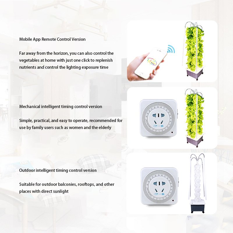Aeroponic tower hydroponique hydroponics system with lights hydroponic system for home indoor hydroponic system for veget