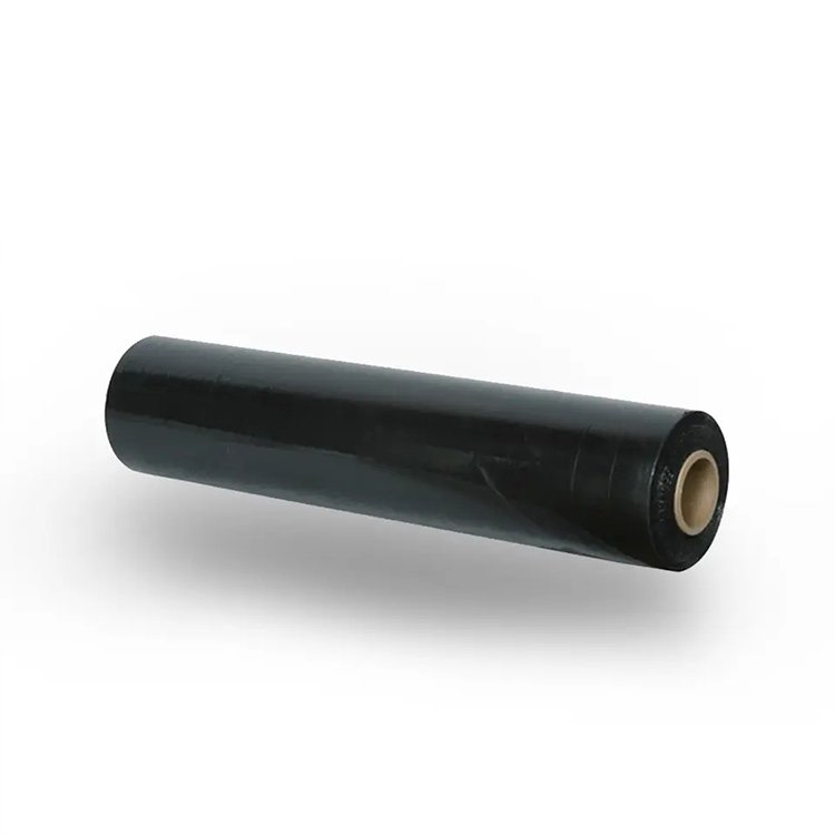 Agricultural Black Plastic Mulching Film Garden Weeds Control Film 25mic Thickness Strawberry Tomato Plant Cover Mulch