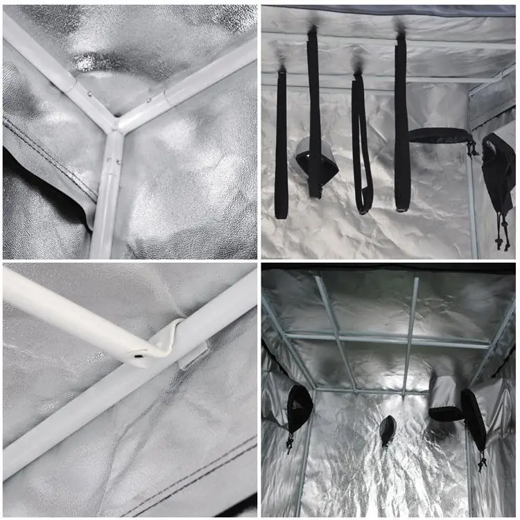 factory outlet 120x120x200 4x4 Hydroponic Large Durable Garden Plant Growth Greenhouse Indoor Grow Tent Complete Kit